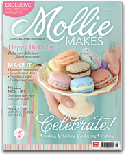 Mollie Makes: new creative craft magazine for crochet, knitting, quilting, fashion and homes