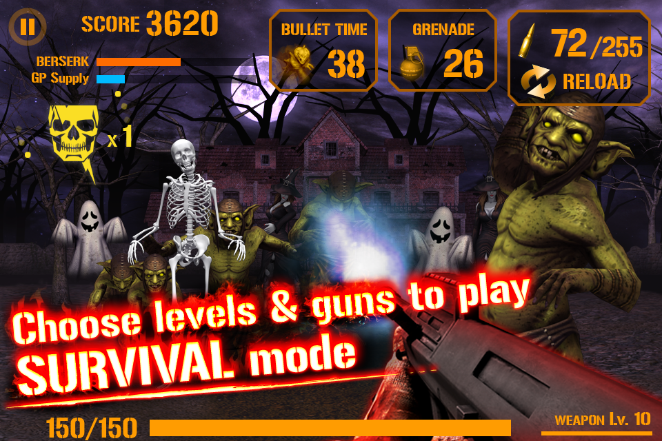 GUN ZOMBIE : HALLOWEEN